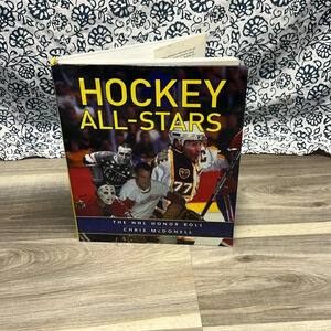 💙🧡 Vintage Hockey Allstars Hardcover coffee table book